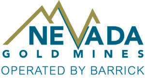 Nevada Gold Mine operated by Barrick logo