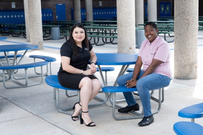 London and Jhoana Desert Pines High School Communities In Schools of Nevada