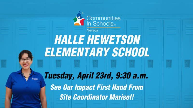 You're invited to a site visit at Halle Hewetson Elementary School